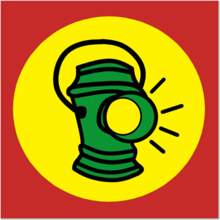 Alan Scott Logo Posters and Art