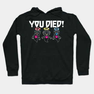 Cuphead, You died! Hoodie