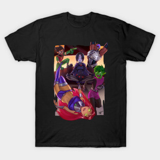 Teen Titans, GO! For Pizza T-Shirt