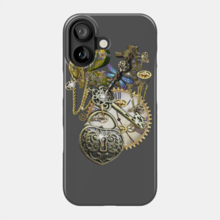 21st Steampunk Birthday Phone Case