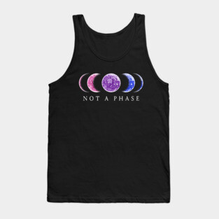 Not A Phase Bisexual Pride LGBT Tank Top