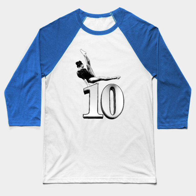Peng Peng Lee Perfect 10 Baseball T-Shirt by GymCastic