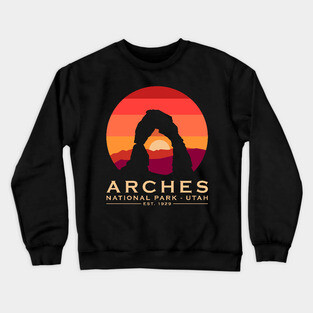 Arches National Park Utah - Est 1929 Crewneck Sweatshirt