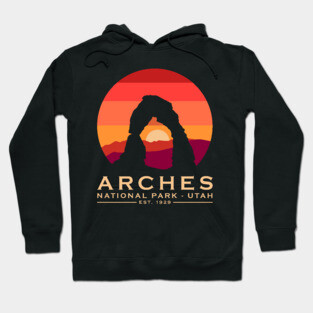 Arches National Park Utah - Est 1929 Hoodie