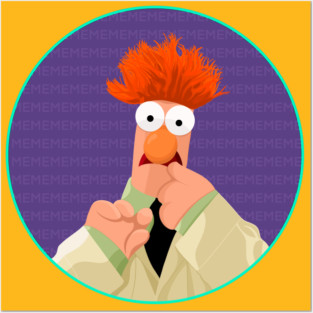 Beaker Posters and Art