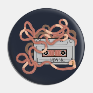 Tapeworm Pin