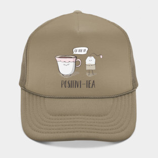 Positivi-tea- Motivational Tea Pun Gift Hat