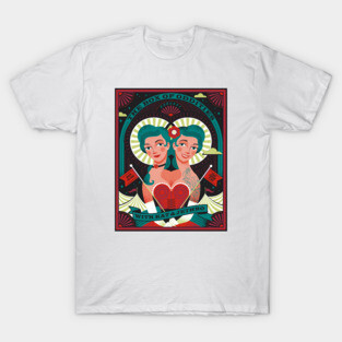 Box Of Oddities Twins by Lucie Rice T-Shirt