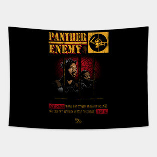 Panther Enemy Tapestry