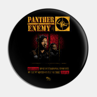 Panther Enemy Pin