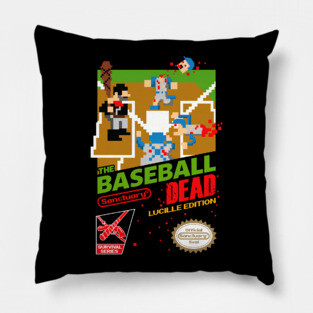 The Baseball Dead Pillow