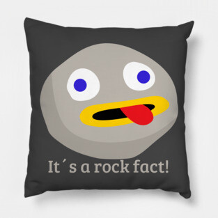 It´s  a rock fact! Pillow