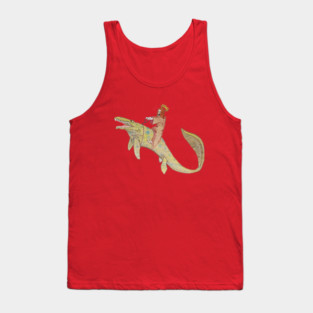 Jesus Christ, The Real Lizard King Tank Top