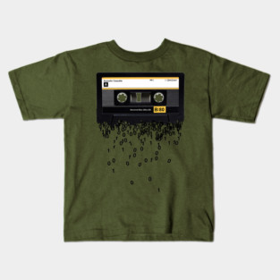 The death of the cassette tape Kids T-Shirt