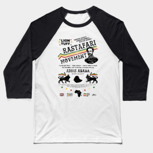 Rastafari Movement Baseball T-Shirt