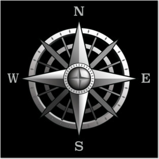 Compass Posters and Art