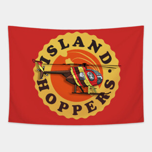 Island Hoppers Magnum PI Tapestry