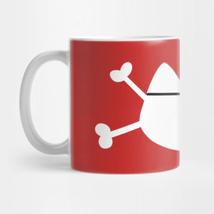 Pirate Cat skull & bones Mug