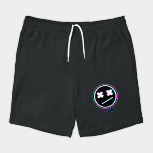 Glitch Face Shorts