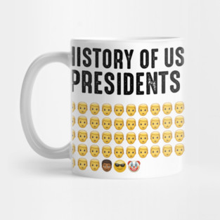 History of US Presidents - Anti Biden Democrat Liberal Mug