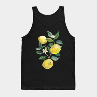 Luscious Lemon Branch Tank Top