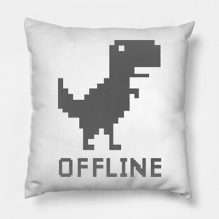 Offline Dinosaur Pillow