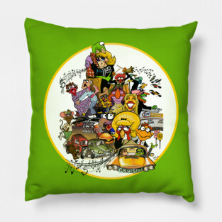 Muppet Graffiti Pillow