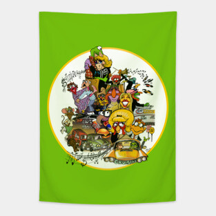 Muppet Graffiti Tapestry