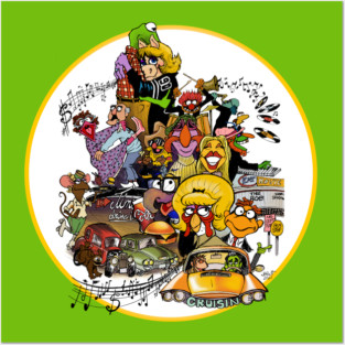 Muppet Graffiti Posters and Art