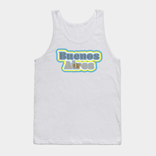Buenos Aires Flag Tank Top