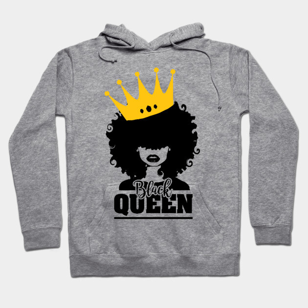 Black Queen, Black Woman, Black Girl Magic Hoodie by UrbanLifeApparel
