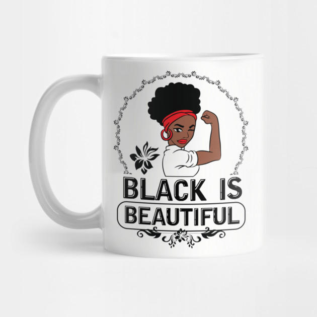 Black is Beautiful, Black Queen, Black Woman, Black Girl Magic by UrbanLifeApparel