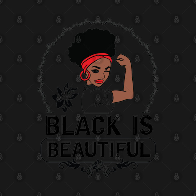 Black is Beautiful, Black Queen, Black Woman, Black Girl Magic by UrbanLifeApparel