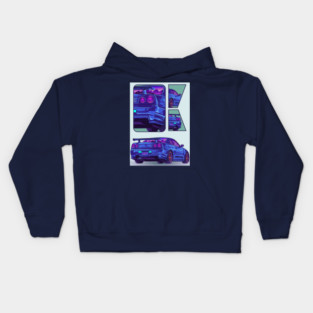 Skyline Gtr R34 Kids Hoodie