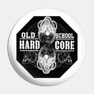 old school hardcore Pin