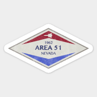 Area 51 1962 Sticker