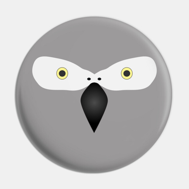 African Grey Parrot Halloween Costume Pin by Einstein Parrot