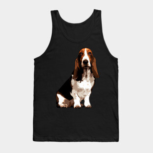 Basset Hound Tank Top