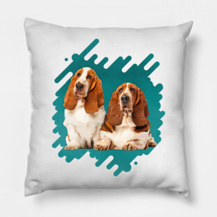Basset Hound Pillow