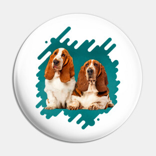 Basset Hound Pin