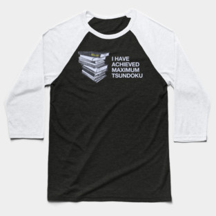 MAXIMUM Tsundoku Baseball T-Shirt