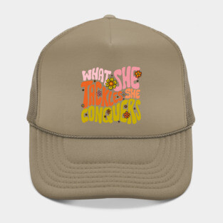 What She Tackles She Conquers Hat