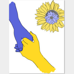 Support Ukraine Posters and Art