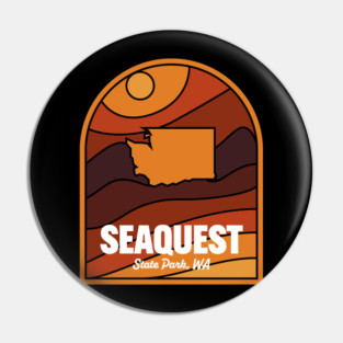 Seaquest State Park Washington Pin