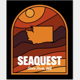 Seaquest State Park Washington Posters and Art