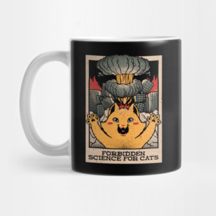 Forbidden Science For Cats by Tobe Fonseca Mug