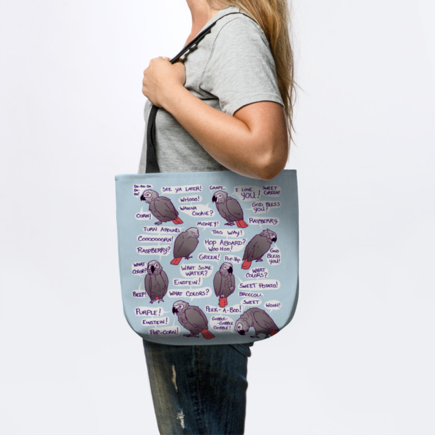 African Grey Parrot Einstein Funny Quotes by Einstein Parrot