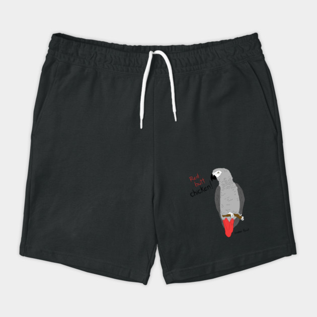 African Grey Parrot Red Butt Chicken by Einstein Parrot