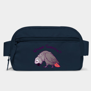 African Grey Parrot Wanna Scratch Bag