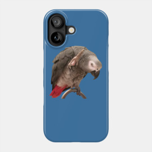 African Grey Parrot Funny Wave Phone Case